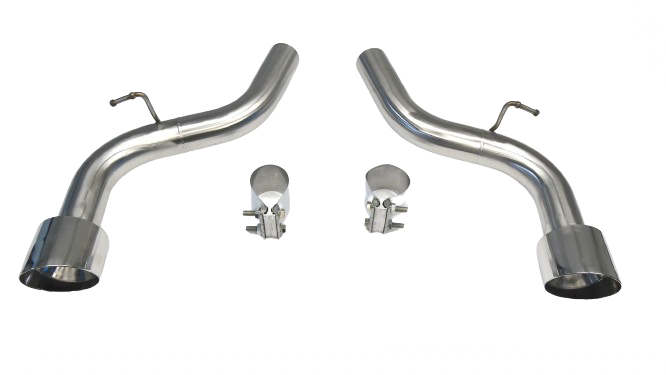 PLM Toyota Supra GR A90 Muffler Delete Axle Back Exhaust (Non-Resonated)