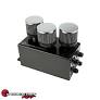 SpeedFactory 3-Filter Oil Catch Can - Black Edition