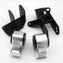 Hasport Engine Mount Kit for K-Series Swap Mounts for 00-09 S2000 (88A (Extreme Race))