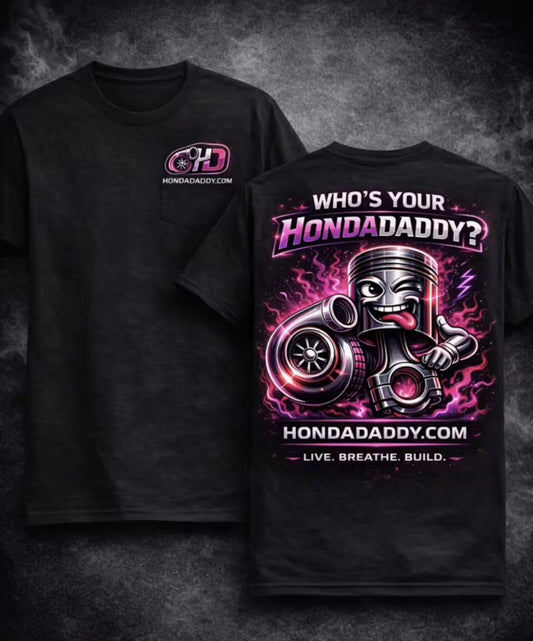 T-Shirts Gray or Black shirt! Honda Daddy