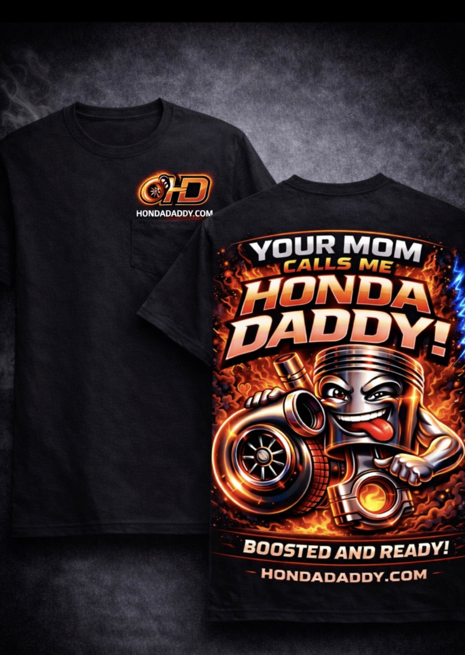 T- Shirts Gray or Black shirt! Honda Daddy