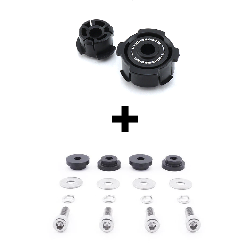 Hybrid Racing Shifter Cable Bushing & Base Bushing Combo (02-06 RSX)