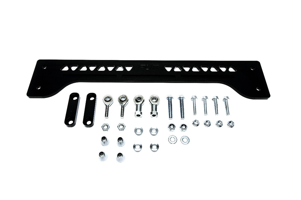 Precision Works Rear Subframe Brace & Sway Bar End Links - 2016+ Civic (Black)