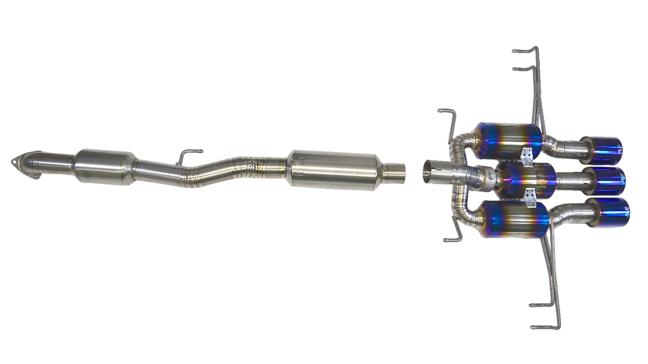 PLM Titanium Exhaust Honda Civic Type R FK8