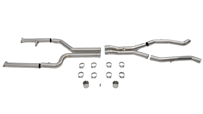 PLM Titanium Mid Pipe Exhaust - BMW G80 G82 M3 M4 G8X