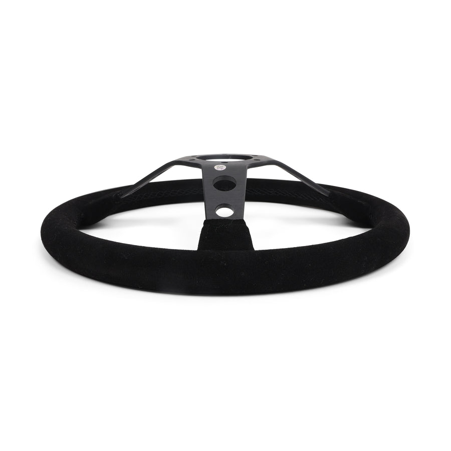 Circuit Hero 3 Spoke Steering Wheel with Holes 345mm/70mm Dish 6 Bolt - BLOX Racing