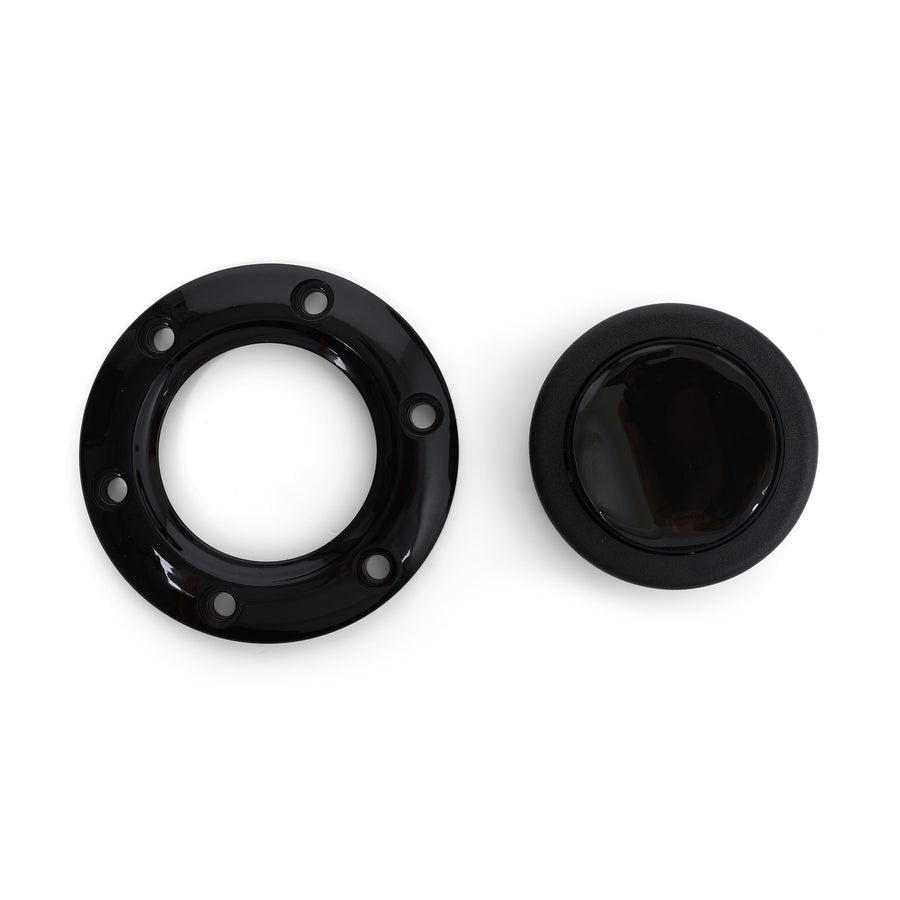 Circuit Hero 3 Spoke Steering Wheel with Slots 350mm/97mm Dish 6 Bolt - BLOX Racing