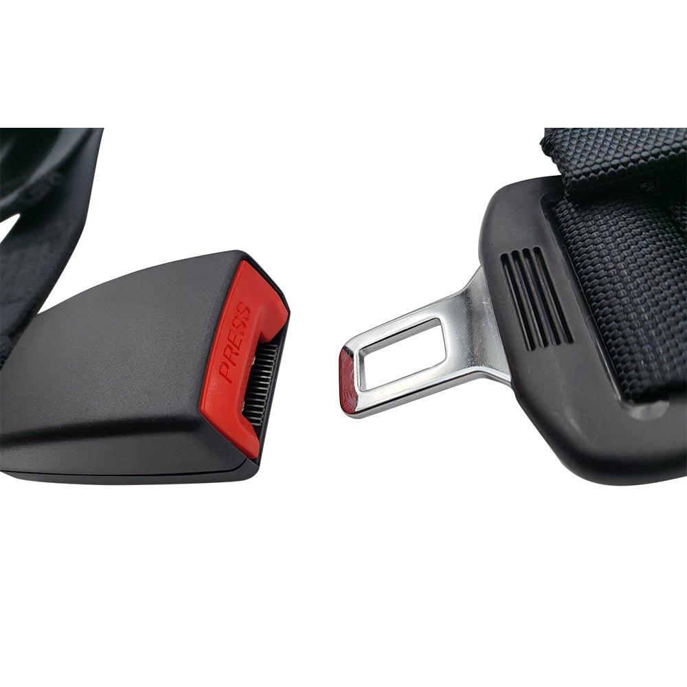 Circuit Hero 4 Point Harness 2" Belts (Black) - BLOX Racing