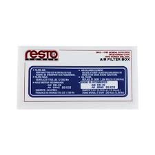 RestoTuner Honda Paint Code Replacement Decals (Championship White)