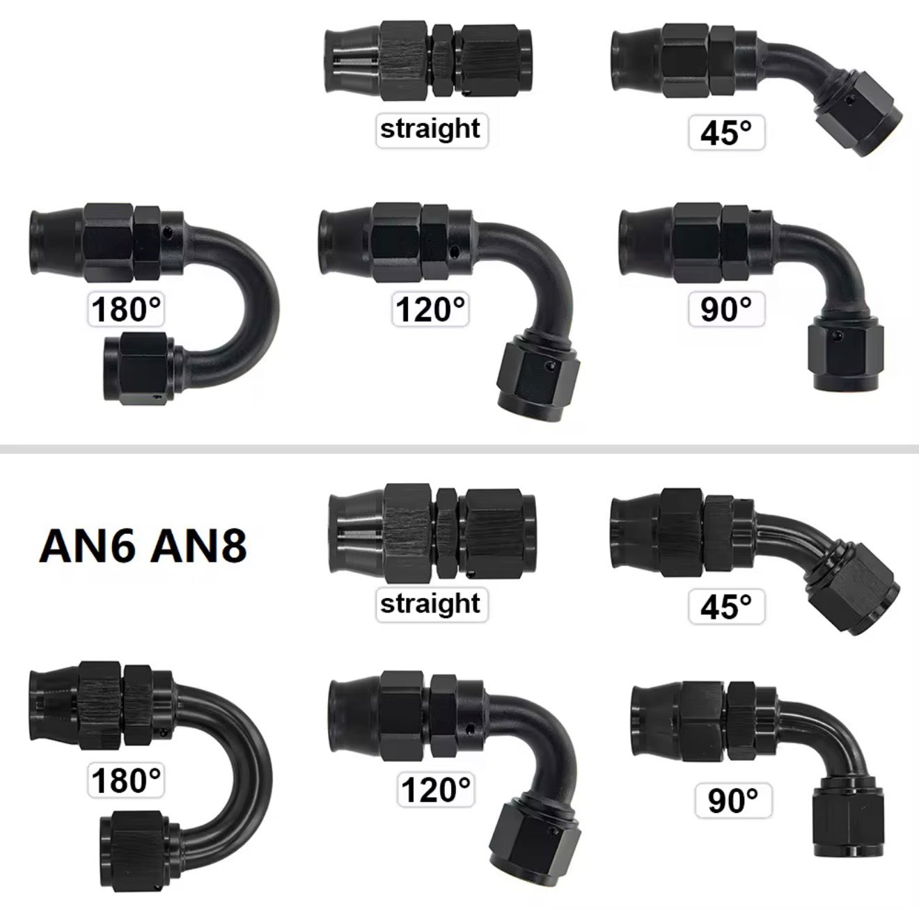 6an 90* Fuel hose fitting by Honda daddy