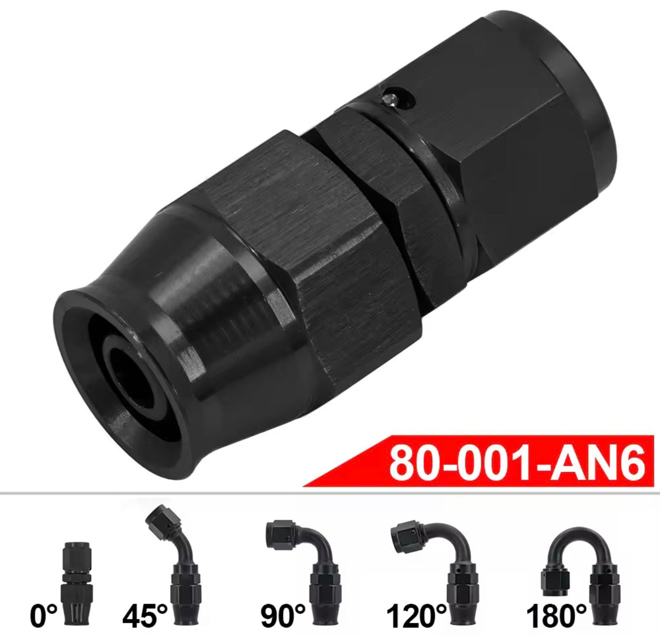 6an 90* Fuel hose fitting by Honda daddy